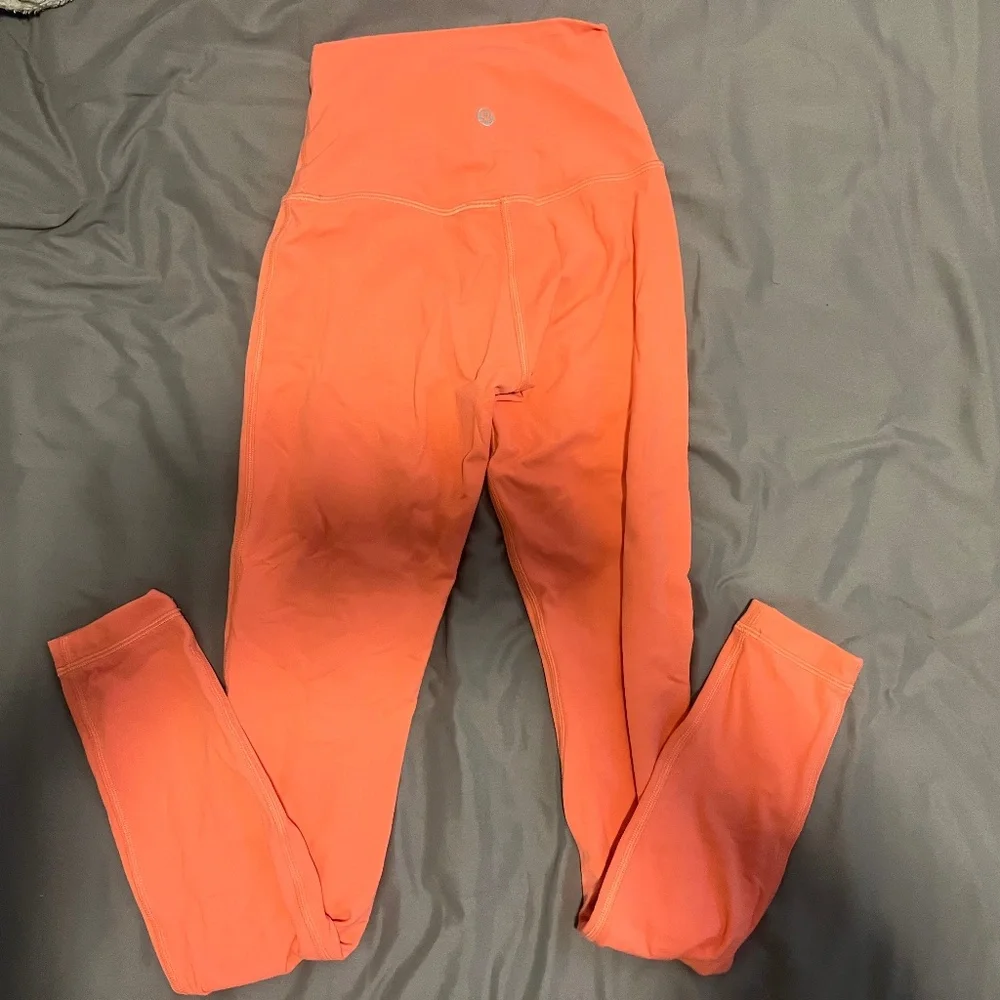 lululemon align leggings 28in inseam strawberry cream - Picture 2 of 2